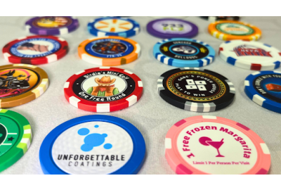 custom poker chip types