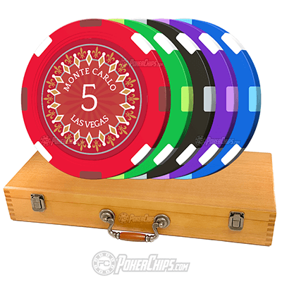 Monte Carlo Custom Poker Chips Set