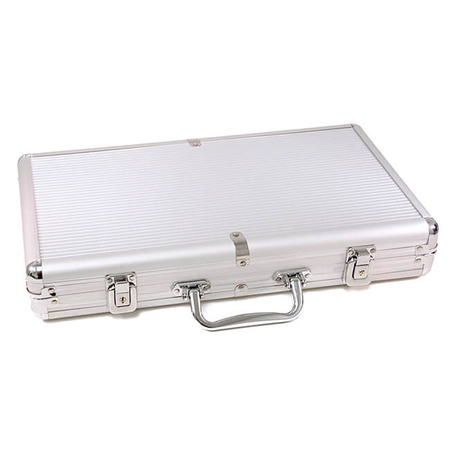 300ct Aluminum Poker Chip Case