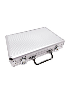 200ct Aluminum Poker Chip Case