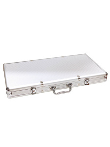 750ct Aluminum Poker Chip Case
