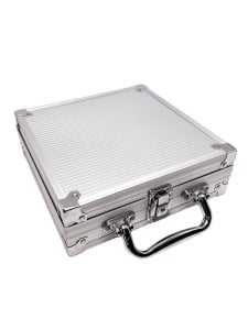 100ct Aluminum Poker Chip Case