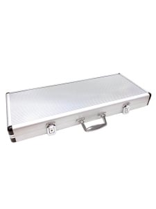 600ct Aluminum Poker Chip Case