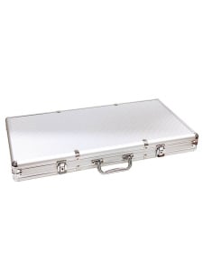 750ct Aluminum Poker Chip Case