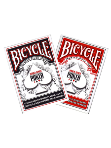 Bicycle WSOP Poker Playing Cards - Black & Red