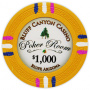 Bluff Canyon - $1000 Yellow Clay Poker Chips