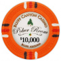 Bluff Canyon - $10000 Orange Clay Poker Chips