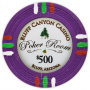 Bluff Canyon - $500 Purple Clay Poker Chips