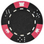 Crown & Dice - Black Clay Poker Chips