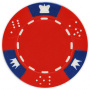 Crown & Dice - Red Clay Poker Chips