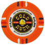 Gold Rush - $10000 Orange Clay Poker Chips