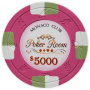 Monaco Club - $5000 Pink Clay Poker Chips