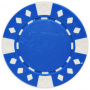 Diamond Suited - Blue Clay Poker Chips