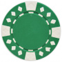 Diamond Suited - Green Clay Poker Chips