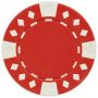 Diamond Suited - Red Clay Poker Chips