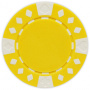 Diamond Suited - Yellow Clay Poker Chips