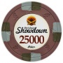 Showdown - $25000 Brown Clay Poker Chips