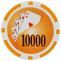 Yin Yang - $10000 Orange Clay Poker Chips