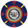 The Mint - $10 Blue Clay Poker Chips