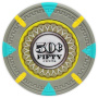 The Mint - 50¢ Gray Clay Poker Chips