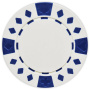 Diamond Suited Clay Poker Chips (Roll of 25)