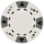 Ace King Suited Clay Poker Chips (Roll of 25)