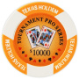 Tournament Pro Clay Poker Chips (Roll of 25)