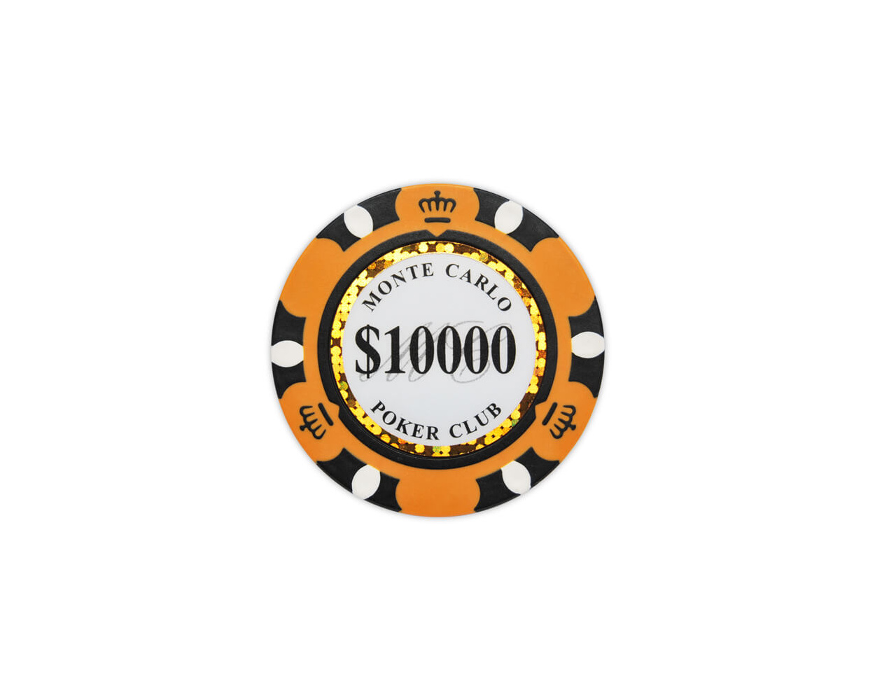 Clay Jetons verschiedene Werte Pokerchips Monte Carlo Design Top Qualität 
