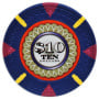 The Mint - $10 Blue Clay Poker Chips