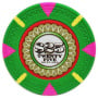 The Mint - $25 Green Clay Poker Chips