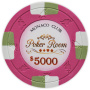Monaco Club - $5000 Pink Clay Poker Chips