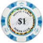 Monte Carlo ($1 White) Clay Poker Chips