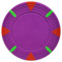Triangle & Stick - Purple Clay Poker Chips