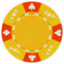Ace King Suited - Yellow Clay Poker Chips