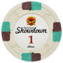 Showdown - $1 Ivory Clay Poker Chips