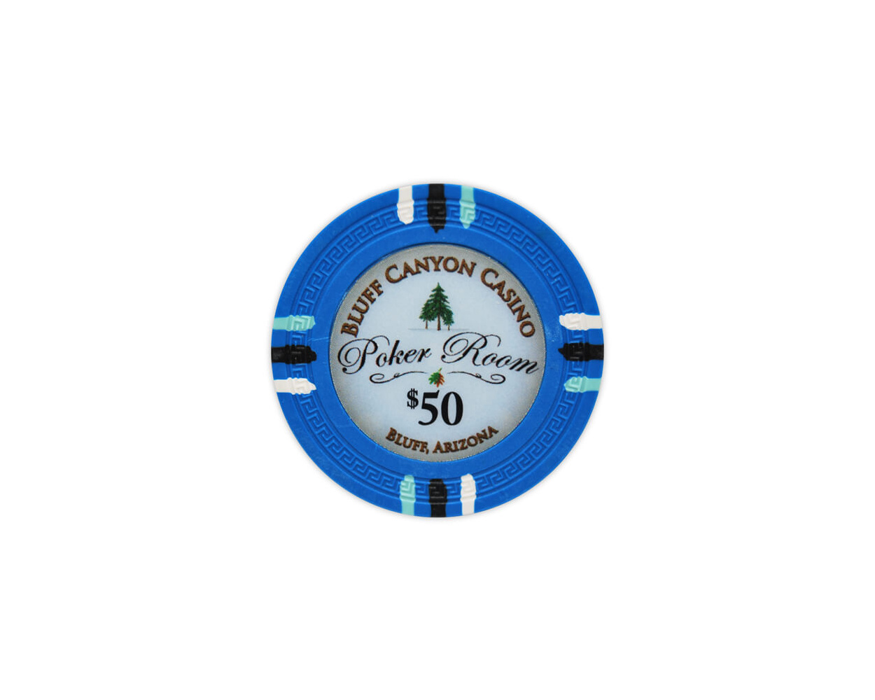 Bluff Canyon Clay Poker Chips (Roll of 25)