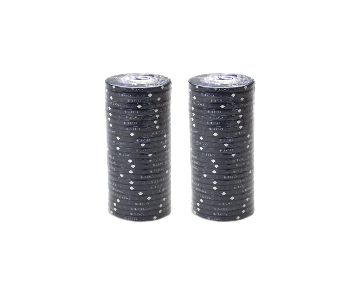 Scroll Ceramic Poker Chips (Roll of 25)