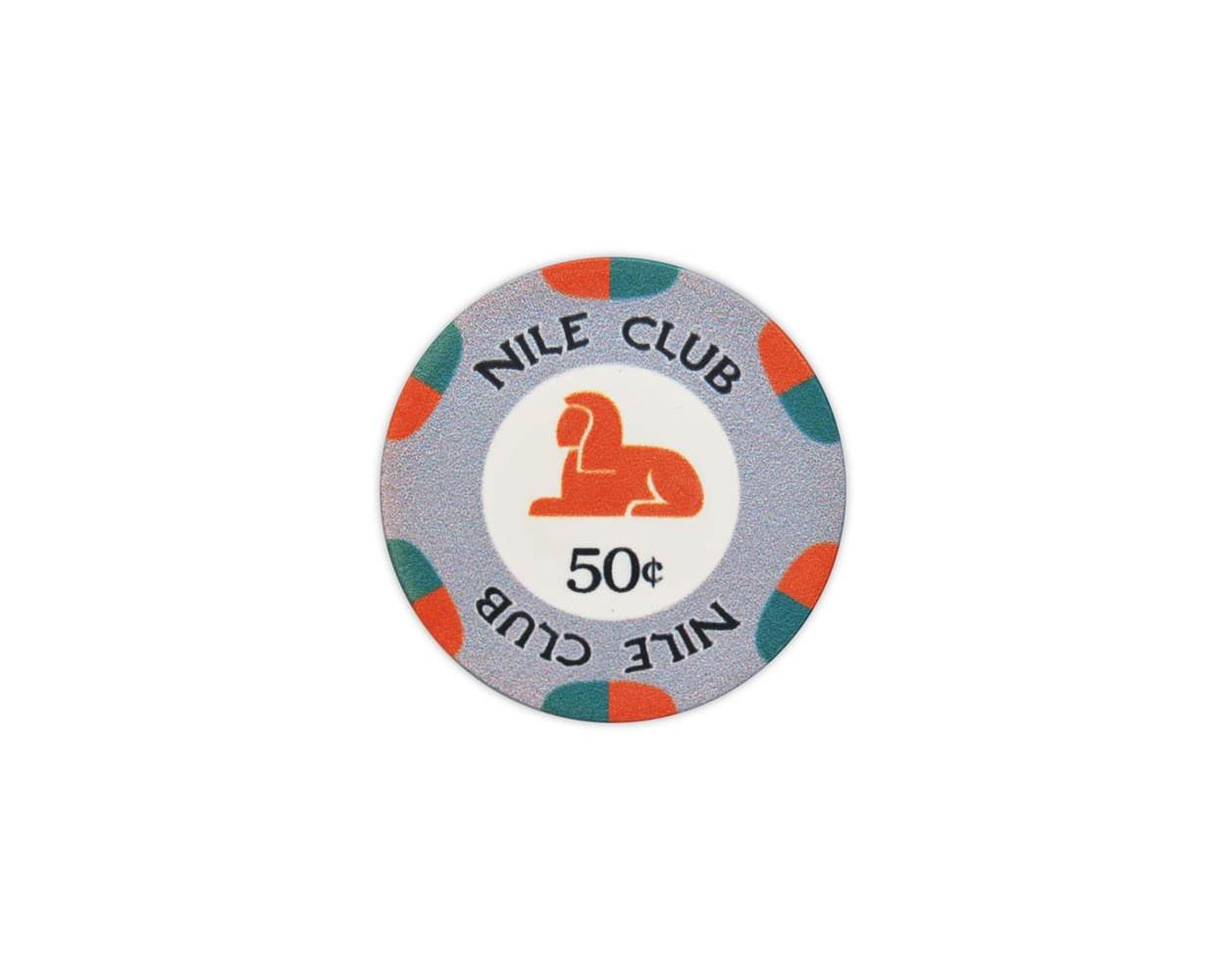 Nile Club Ceramic Poker Chips (Roll of 25)