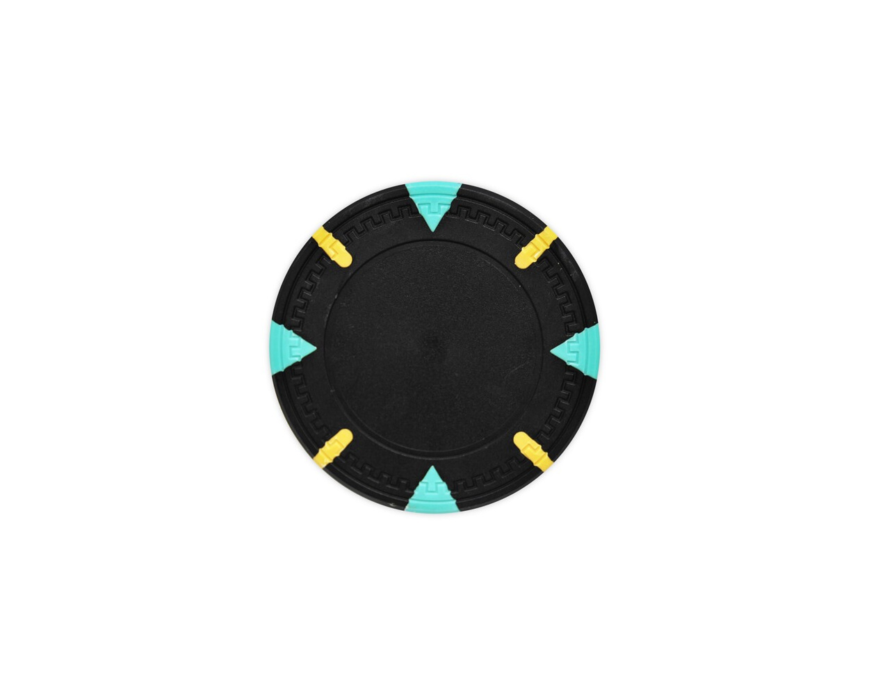 Triangle & Stick Clay Poker Chips (Roll of 25)