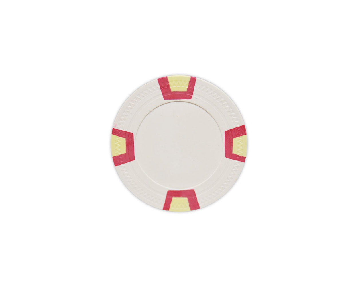 Double Trapezoid Clay Poker Chips (Roll of 25)