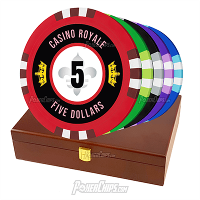 Casino Royale Custom Poker Chips Set