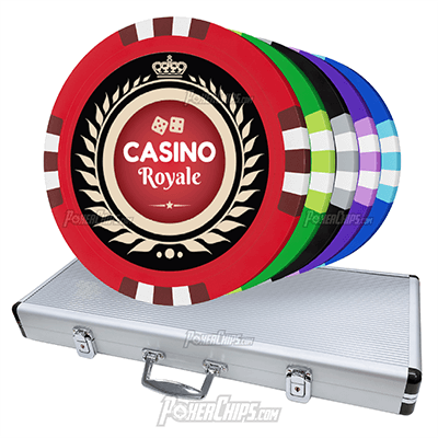 Crown Royale Custom Poker Chips Set