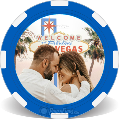 Wedding Couple Custom Clay Poker Chips