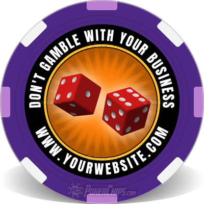 Promotional Logo Custom Made Poker Chips