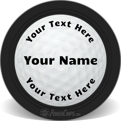Golf Ball Markers Custom Poker Chips