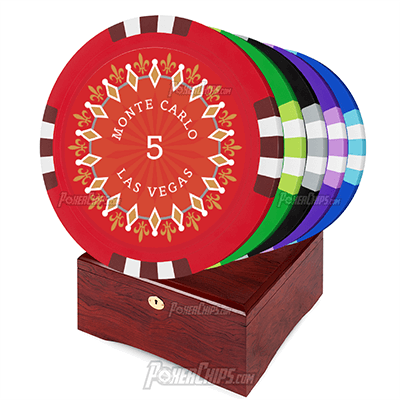 Monte Carlo Poker Chip Set