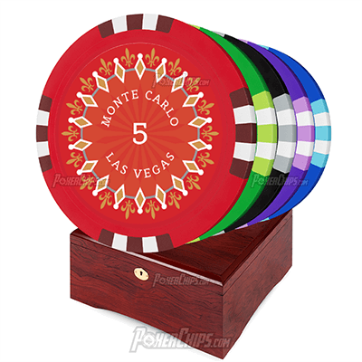 Monte Carlo Custom Poker Chip Set