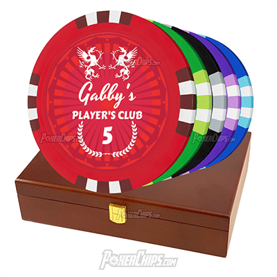Players Club Set Poker Chips