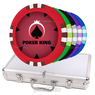 Poker King Set Poker Chips