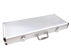 600ct Aluminum Poker Chip Case